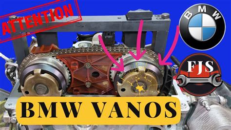 BMW M54 engine with VANOS unit highlighted