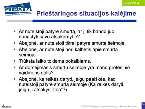 Persirikiavimo situacijos pavyzdys
