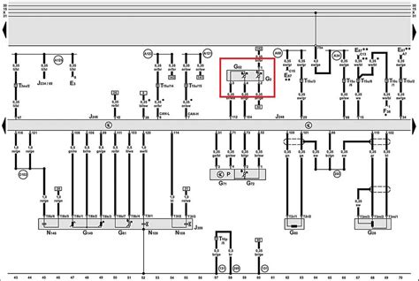 Audi A6 C5 elektrinės sistemos schema