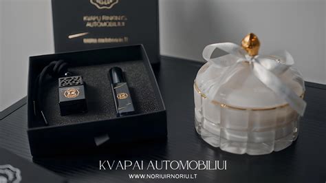 prabangūs automobilio kvapai interjere