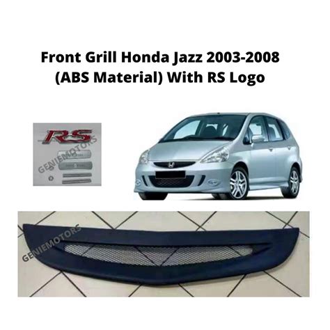 Honda Jazz 2003 metų modelio priekinės oro pagalvės ir ABS schemos