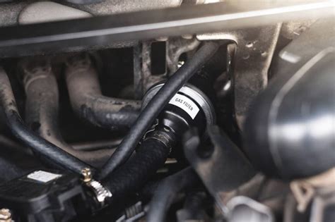 Schematinis kuro sistemos išdėstymas automobilyje