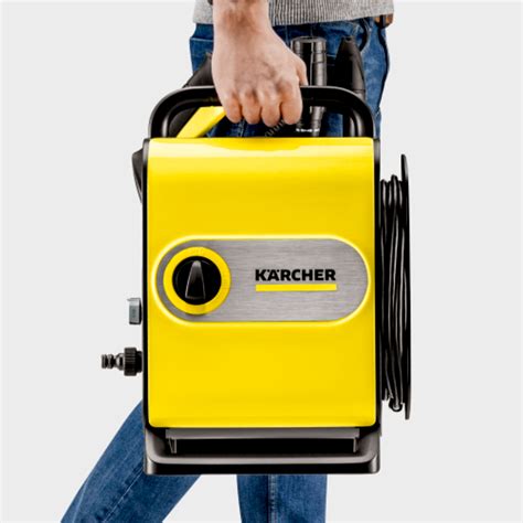 Infografika: „Kärcher“ aukšto slėgio plovyklų klasifikacija pagal galingumą (K2-K7)