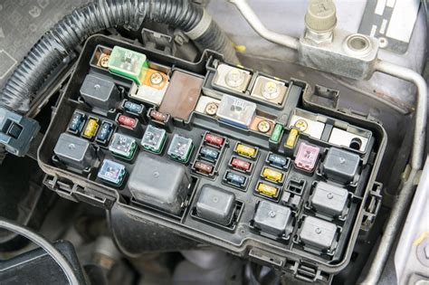 Automobilio elektros sistemos komponentų schema