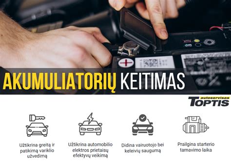 Sprendimų medis: akumuliatoriaus remontas ar keitimas
