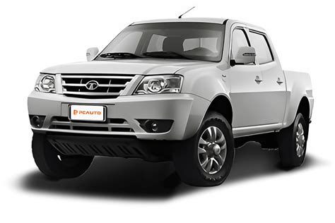 Tata Xenon pikapo iliustracija su dalių išryškinimu