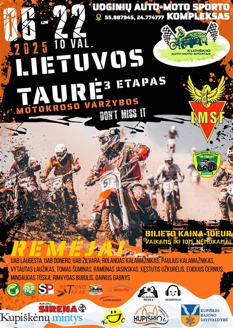 Komandinio motokroso ekipažo nuotrauka