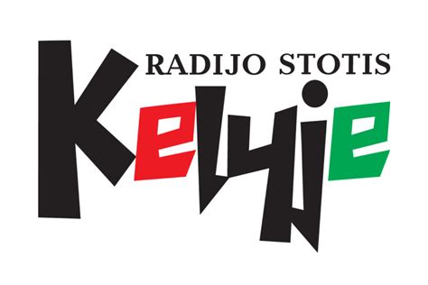 Vaizdinė priemonė: Logotipas radijo stoties „Kelyje“ arba teminis paveikslėlis, susijęs su kelionėmis ir muzika.