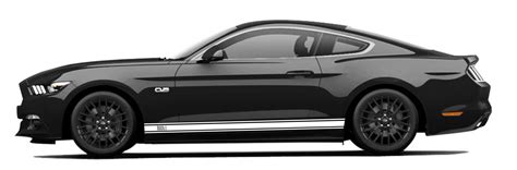 Ford Mustang automobilio nuotrauka, pabrėžianti galią ir greitį