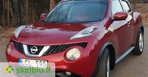 Nissan Juke modelio nuotrauka su ryškia spalvų gama