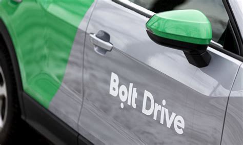 Bolt Drive automobilių žemėlapis Lietuvoje