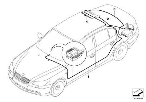 Generatoriaus diržo išsidėstymo schema BMW E60