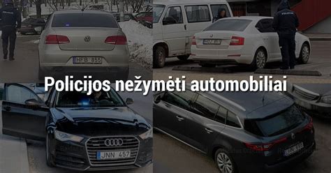 Policijos naudojamų nežymėtų automobilių modelių palyginimas
