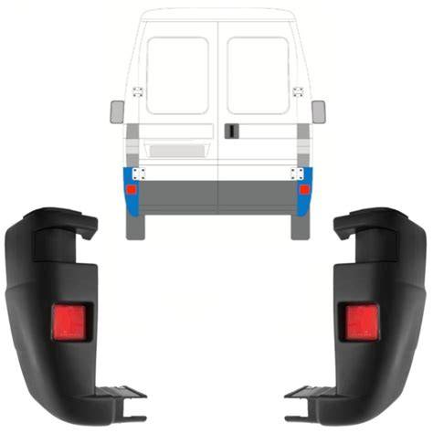 Galinio bamperio kampas 180 laipsnių už Opel Movano 2021- / Dešinė - produktui skirtas ilustracinis vaizdas