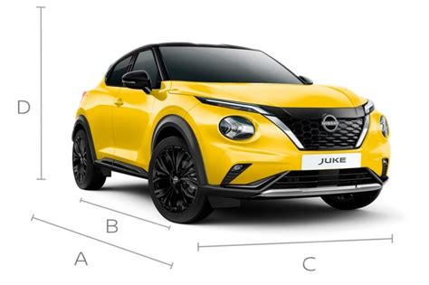 Infografika: Nissan Juke išmaniojo aplinkinio vaizdo monitoriaus 360 laipsnių apžvalga, su vaizdais iš priekio, galo ir šono.