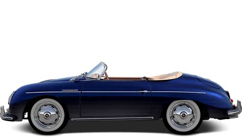 Porsche 356 modelio istorinė nuotrauka