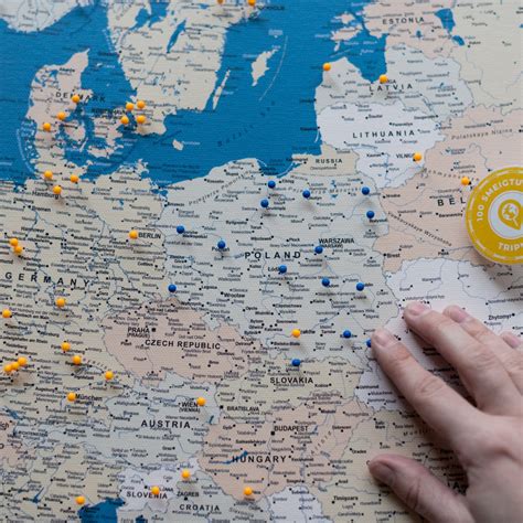 Europos žemėlapis su pabrėžtais Mercedes Benz navigacijos padengimo regionais