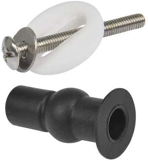 Išsiplėtimo varžtas tualeto sėdynei su flanšu