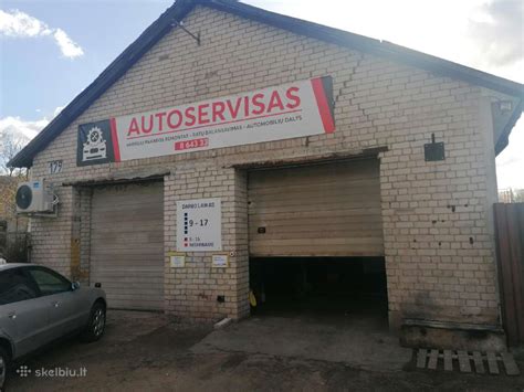 Autofortas patalpos ir serviso plotas