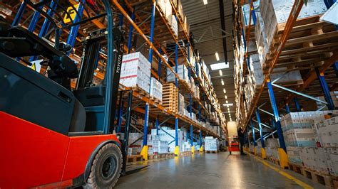 Logistikos simbolika, rodanti prekių sandėliavimą ir siuntimo procesą