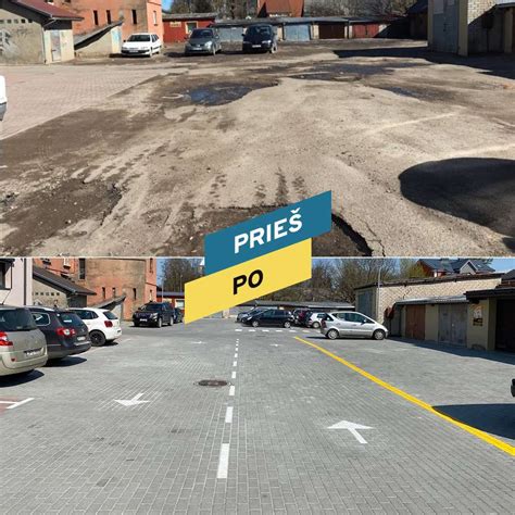 Miesto panorama su išmaniąja vertikalia automobilių stovėjimo aikštele