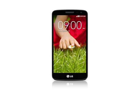 LG K4 4G išmanusis telefonas, rodantis ryškų ekraną ir ergonomišką dizainą