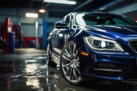 Thematic photo of a shiny clean car