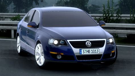 Volkswagen Passat B6 sedano nuotrauka, pabrėžianti jo klasikinį dizainą