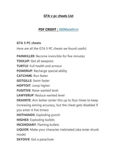 GTA V cheat kode paaiškinimas pavaizduotas infografikoje apie cheat’ų įvedimą