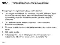 Infografika: kelių transporto taršos poveikis ir kontrolės mechanizmai
