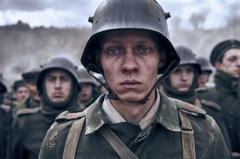 Filmo „Vakarų fronte nieko naujo“ scena
