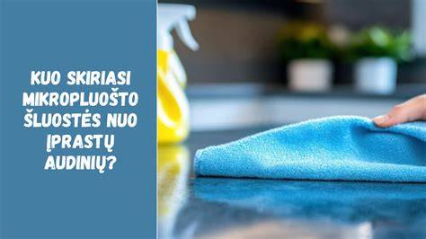 kelių purvas ir mikropluošto šluostės sugadinimo rizika
