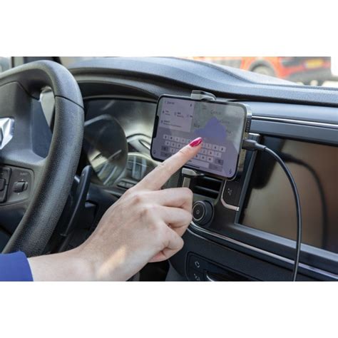 Mobiliojo telefono ekranas su iParque Driver aplikacija