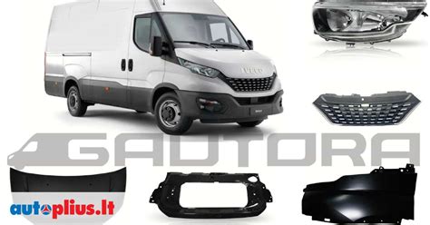 Iveco Daily skirtingų kėbulo tipų vizualizacija