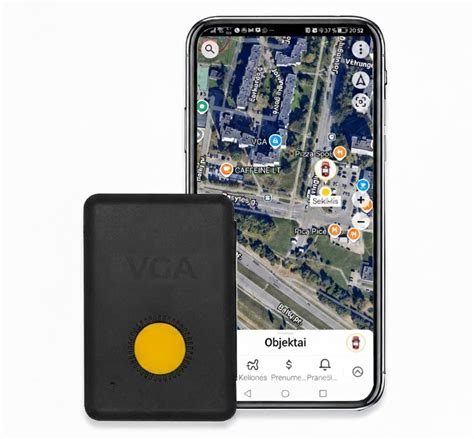Automobilio su GPS sekikliu interjeras