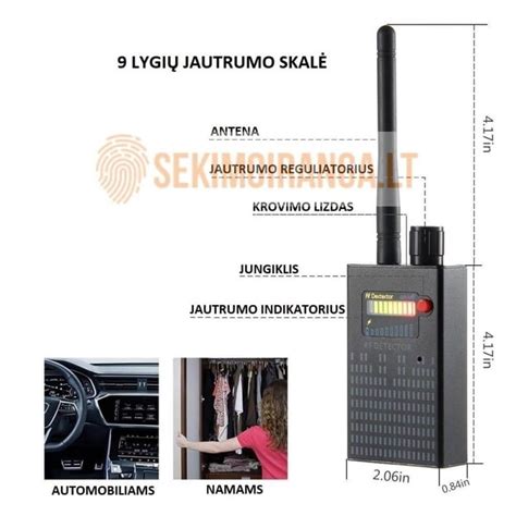 GPS sekiklio detektorius