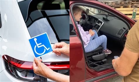 Automobilis su sumontuota pritaikyta sėdyne neįgaliam asmeniui