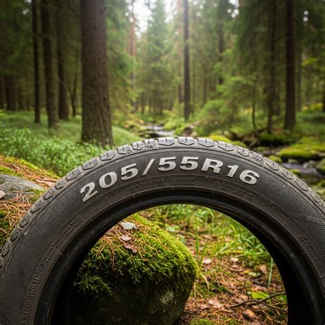 Automobilio gamintojo homologacijos simbolis ant padangos šono