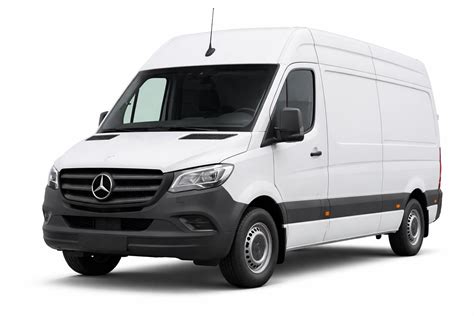 Mercedes-Benz Sprinter su išmontuotu bamperiu, matomi bamperio laikikliai