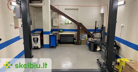 Nuotrauka: KEMI serviso patalpos su įranga