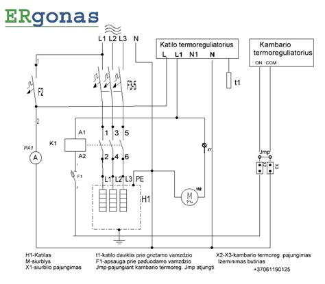 Schema, iliustruojanti bimetalinės juostelės veikimo principą esant temperatūros pokyčiams