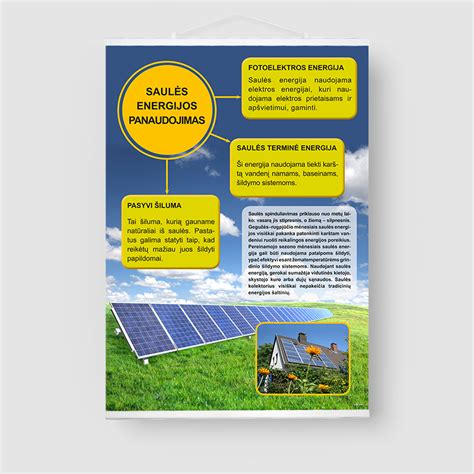 Saulės energijos panaudojimas lauko reklamai