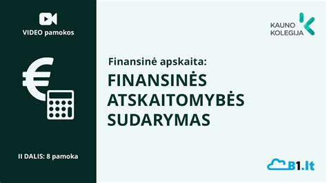 Finansinių ataskaitų pavyzdys DB Apskaita programoje