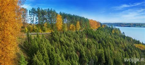 kadagių slėnio panorama