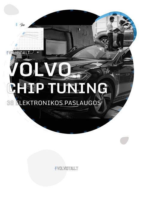 Infografika: Volvo V50 2.0D variklio galios ir sukimo momento padidėjimas po čipavimo