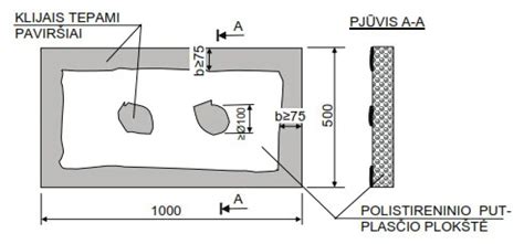 Schema: Termoizoliacinių plokščių klijavimo būdai (taškų, ištisinis, mašininis)