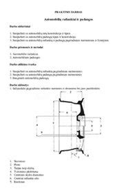 Schema, iliustruojanti skirtingą automobilių konstrukcijos tvirtumą