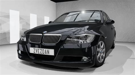 BMW E90 limuzino eksterjero nuotrauka, pabrėžianti elegantišką dizainą