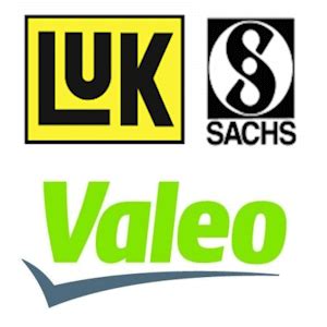 Sankabos komplekto dalių palyginimas tarp LuK, Valeo ir Sachs gamintojų