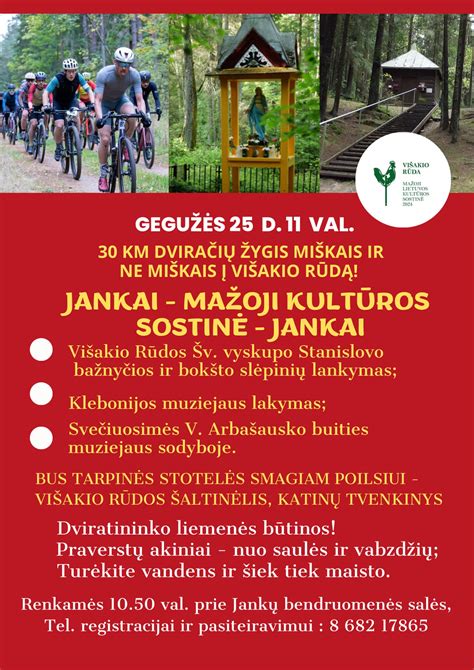 Dviračių žygio dalyviai sustoję poilsiui